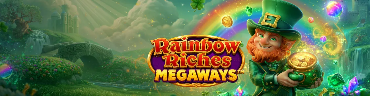 Rainbow Riches Megaways Rainbow riches megaways slot Banner 3